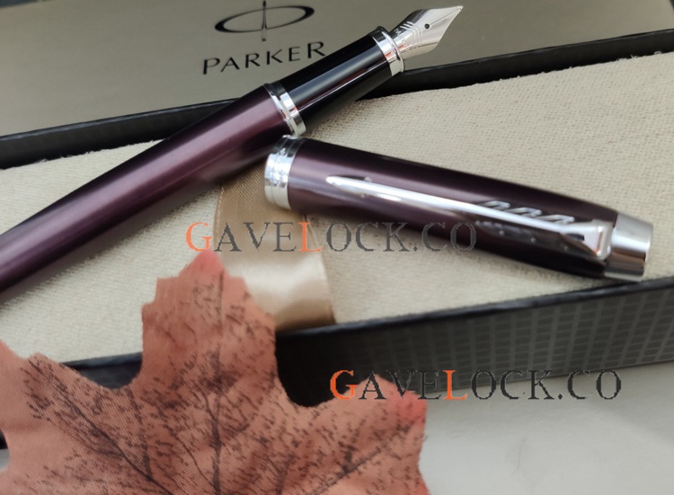PARKER IM Purple Lacquer Fountain Pen Aftermarket
